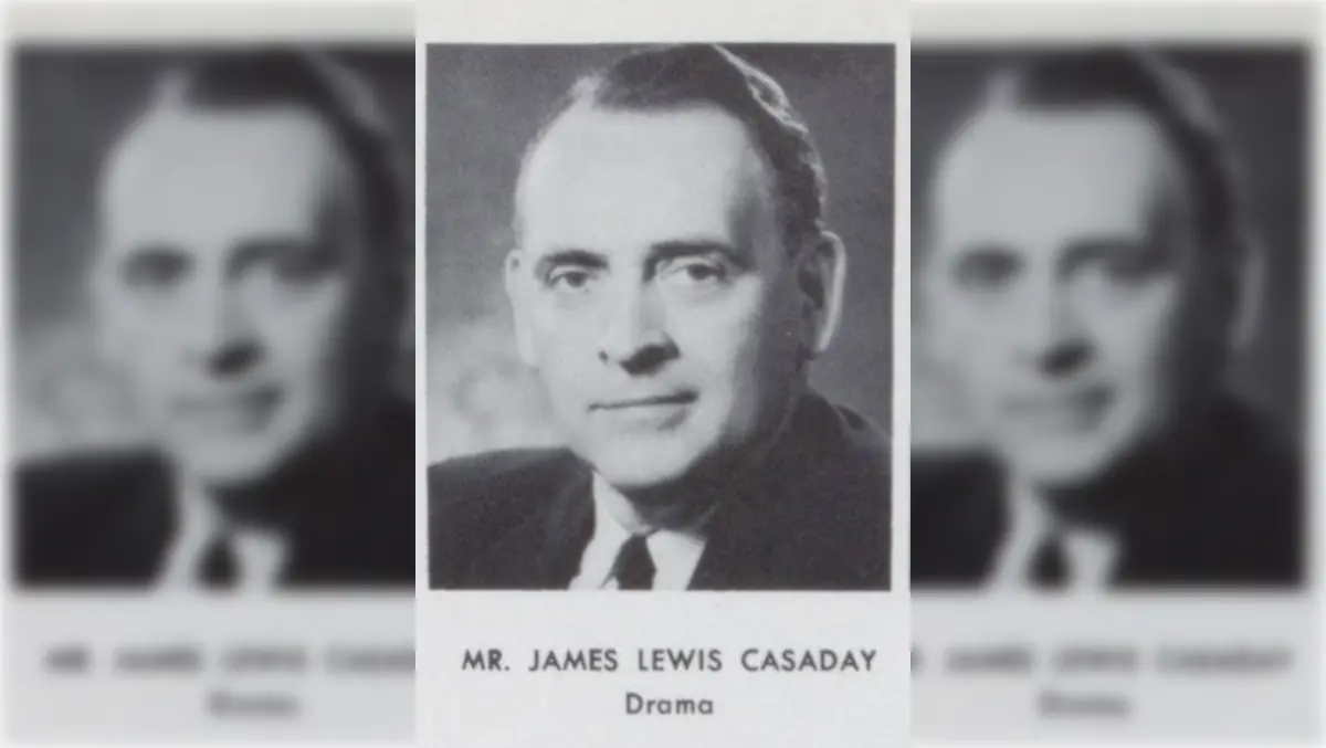 Yearbook photo of James Casaday