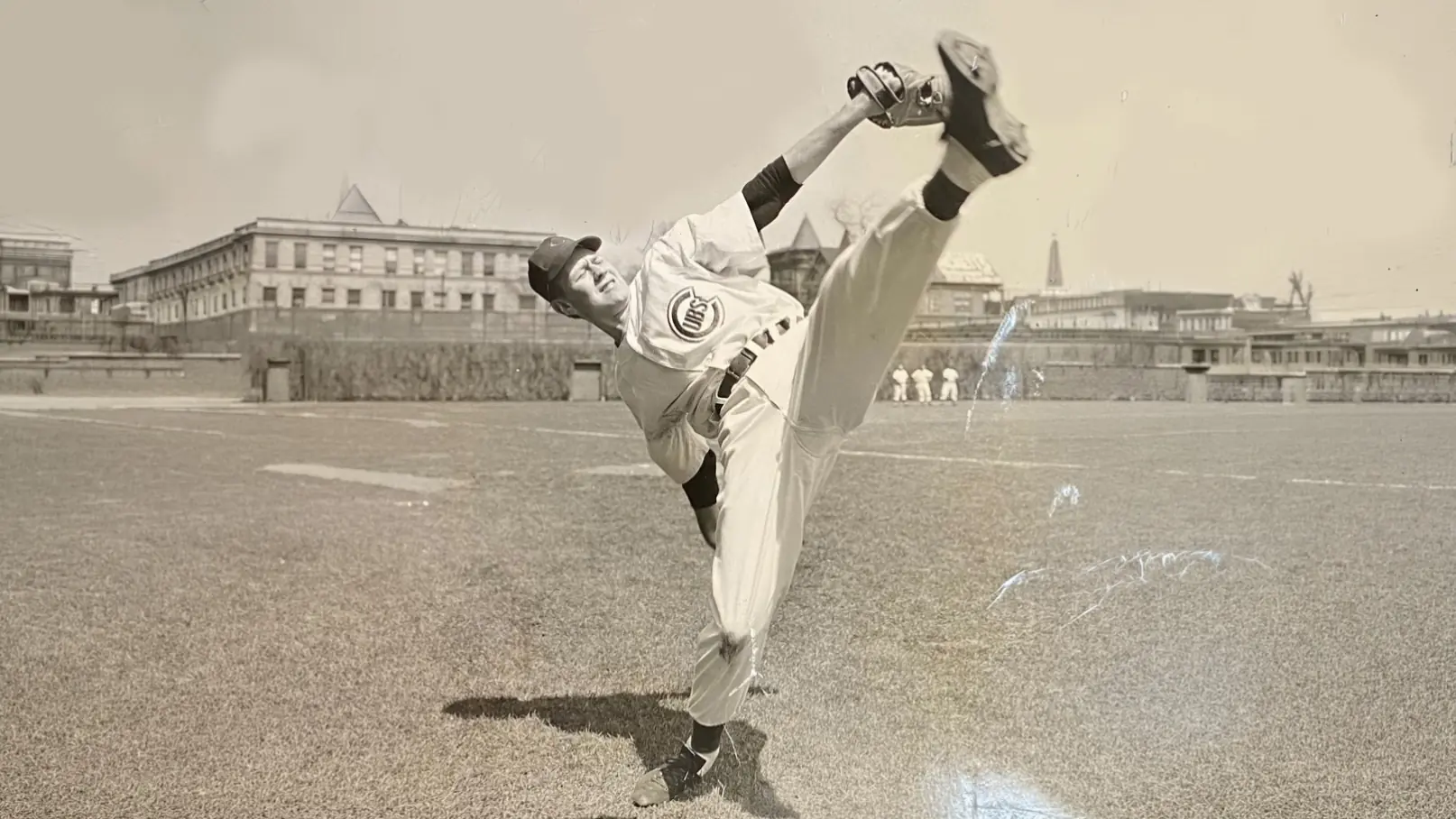 Bob Rush in his windup