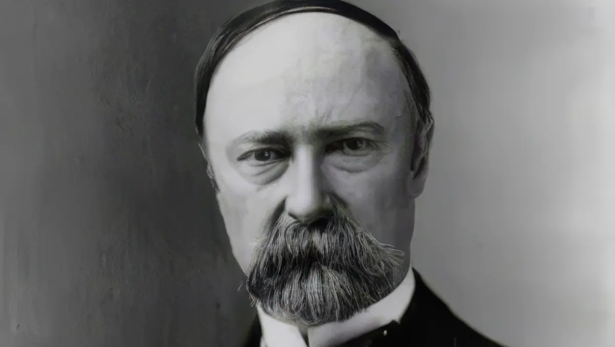 Black and white photograph of Charles Fairbanks