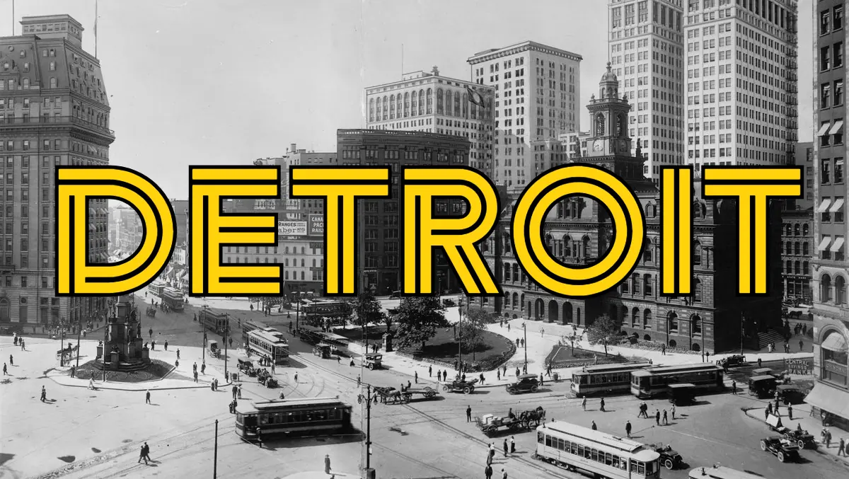 Photograph of historic Detroit