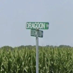 Small photo of Dragoon Trail Street Sign