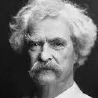 Headshot of Mark Twain