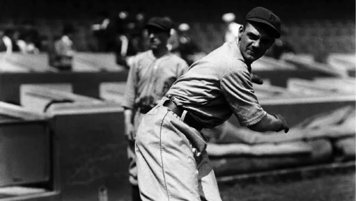 Black and white photograph of Max Carey
