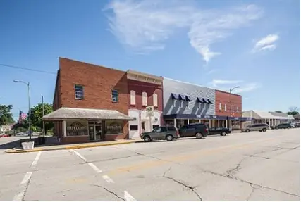 Downtown Mentone, Indiana