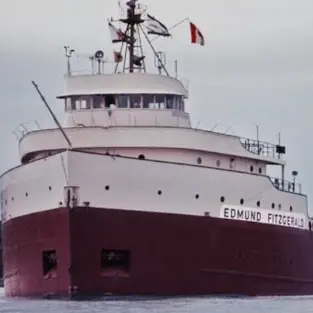 Small photograph of the Edmund Fitzgerald