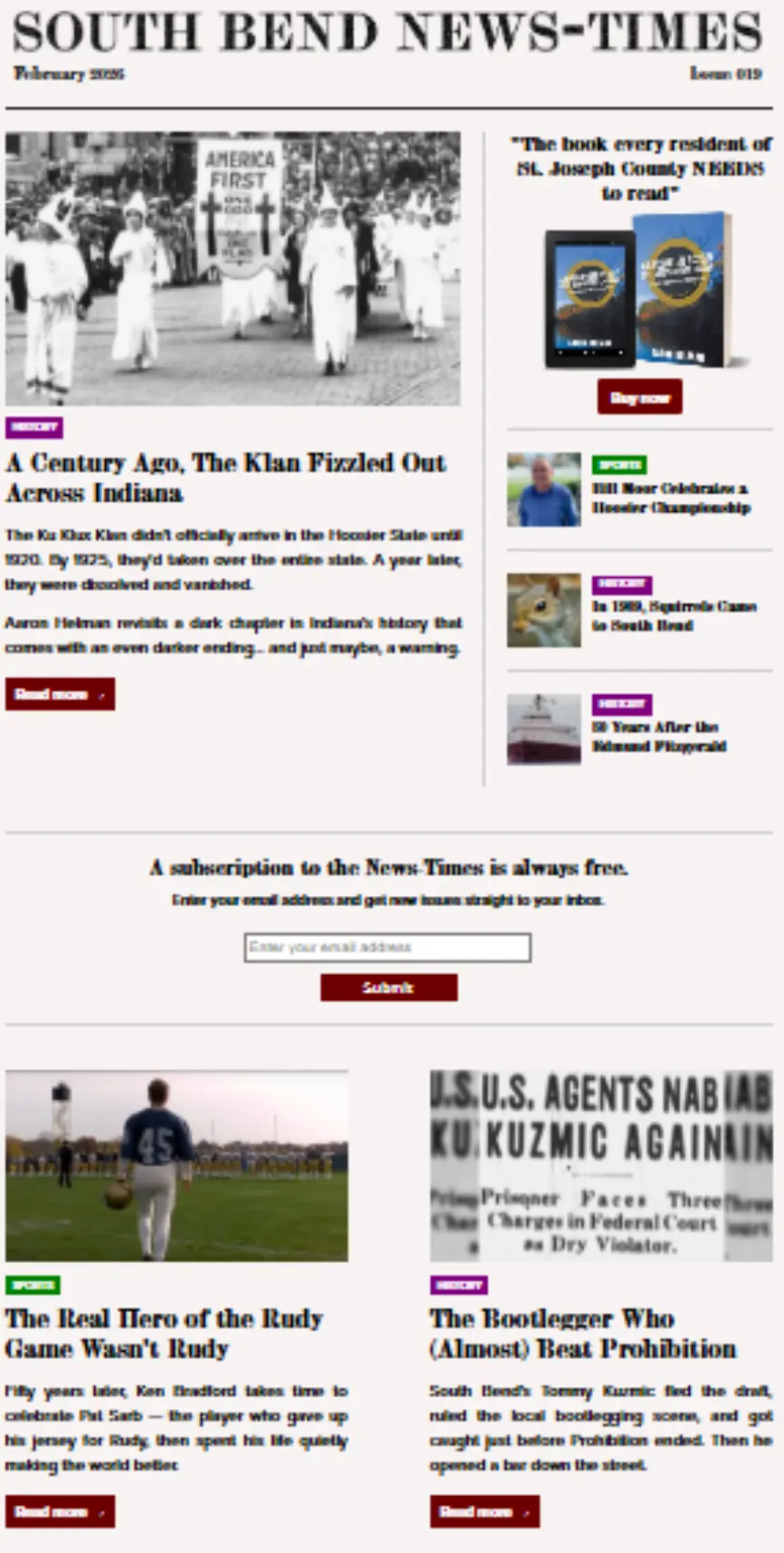 Image of the February 2026 issue of the News-Times